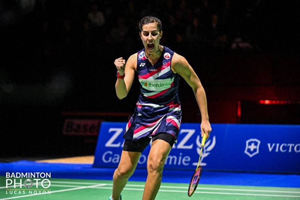 中国羽毛球队绝杀丹麦羽毛球队，马琳三分雨点燃全场