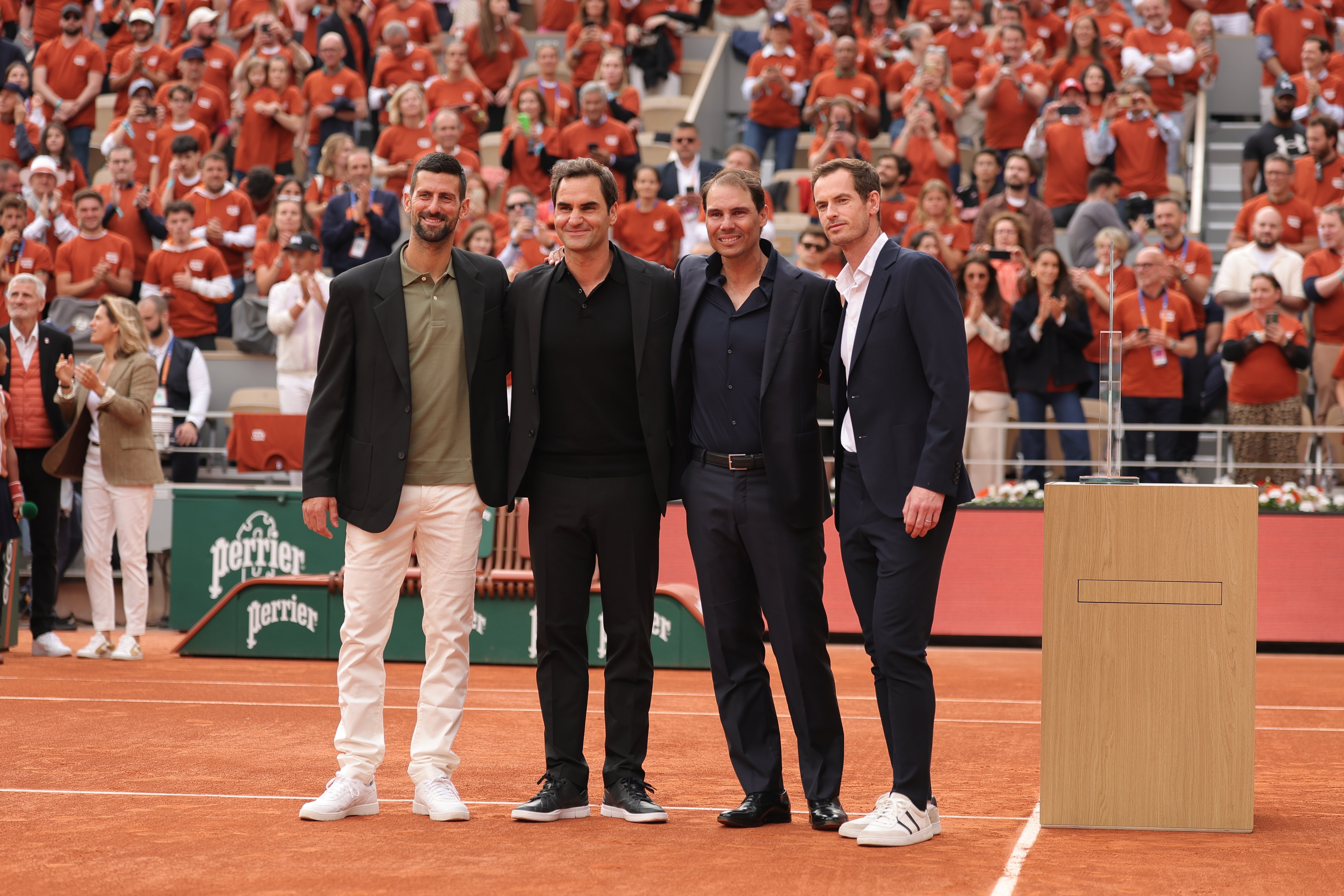 美国网球队碾压德国网球队，纳达尔统治全场